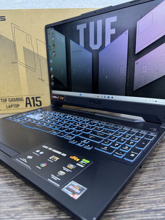 14-Го Поколения Asus Tuf Gaming Ryzen-5 16-Гб DDR5 RTX3050 DDR6 Идеал!