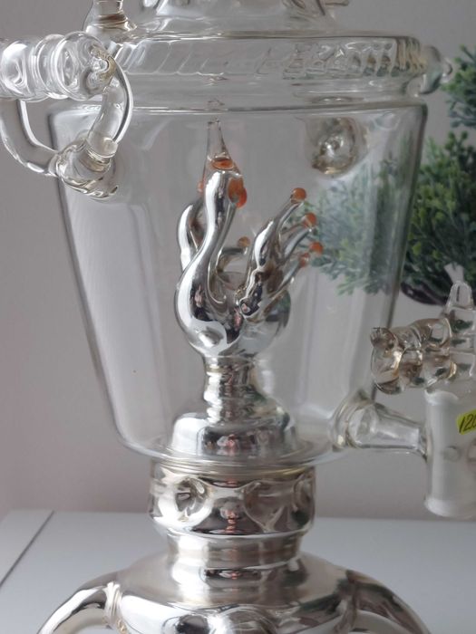 Много рядък Руски самовар/сребро сребърен сребърни/