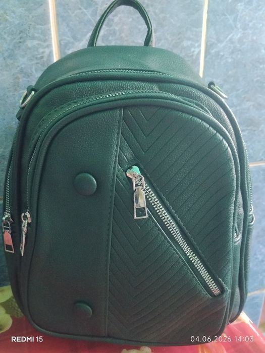Rucsac damă verde închis