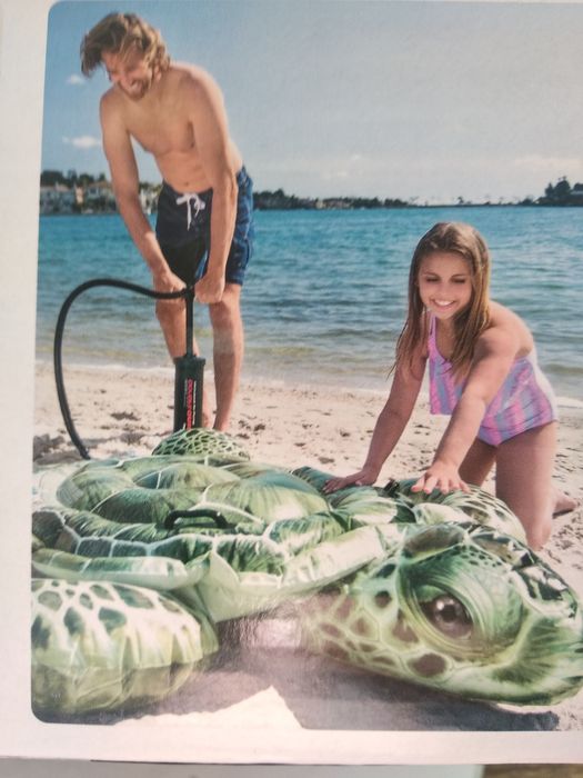 Насос Ручной самый большой высота-48 см. Intex