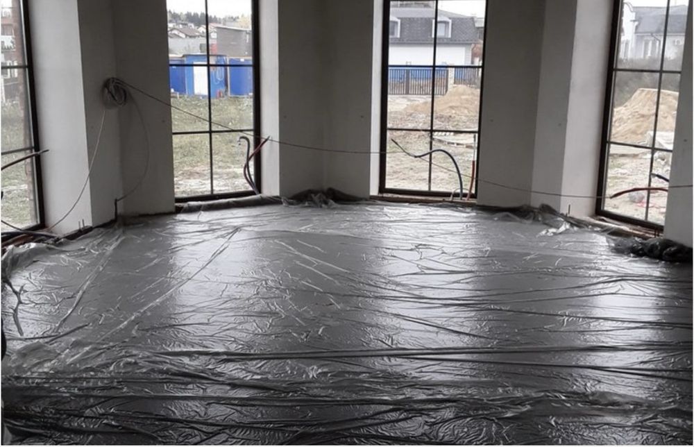 Полусухая стяжка пола