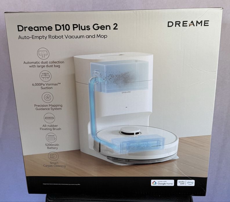 Robot de aspirare cu mop Dreame D10 Plus Gen 2 Sigilat