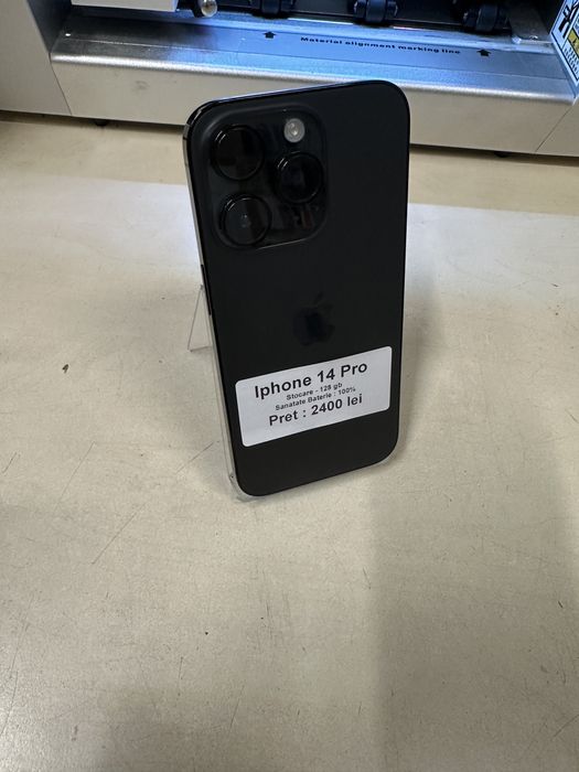 Iphone 14 pro / 128 gb / 100% baterie / garantie