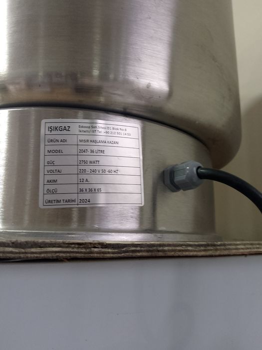 Juxori qozon makka pishiradigan qozon