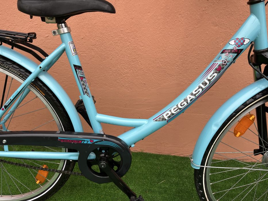 Като Нов Алуминиев Велисипед PEGASUS 26цола 7скорост Вътрешни