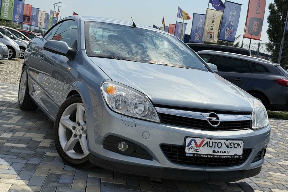*RATE*Opel Astra H Coupe Cabrio 1.8Benzina 140CP 05/2007 Full piele Km reali 144.432 Import Germania!