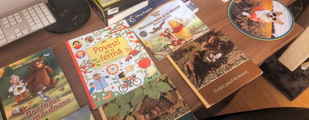 7 cărți pentru copii, preț pentru tot lotul