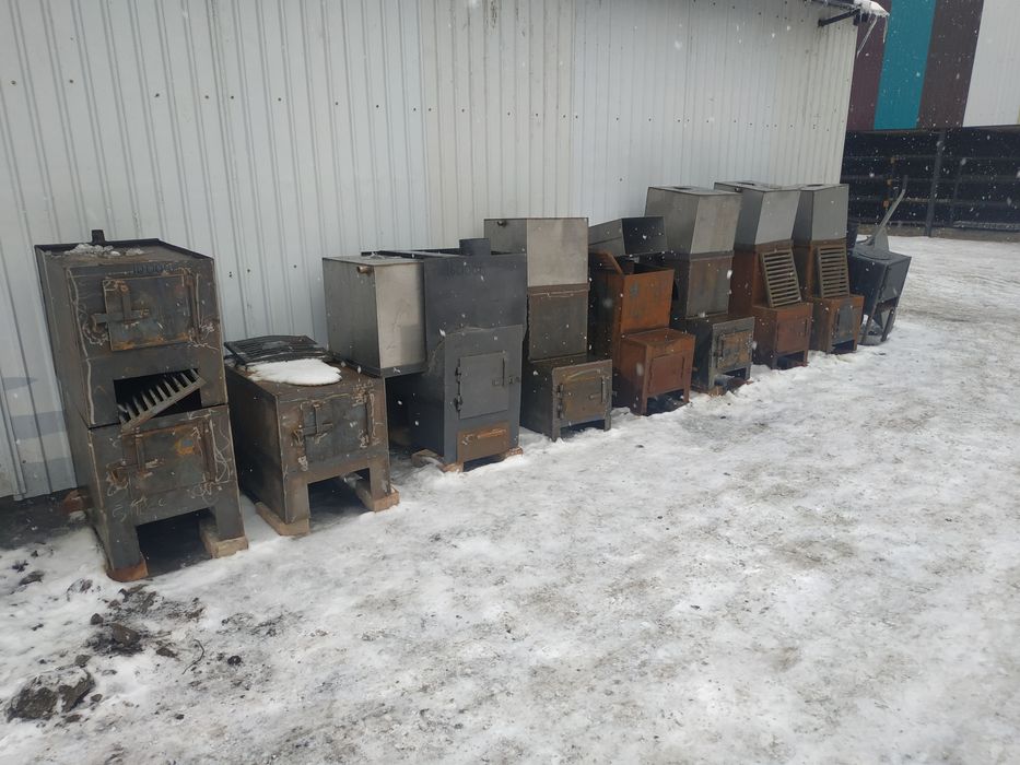 Печи банные, котлы отопления, буржуйки
