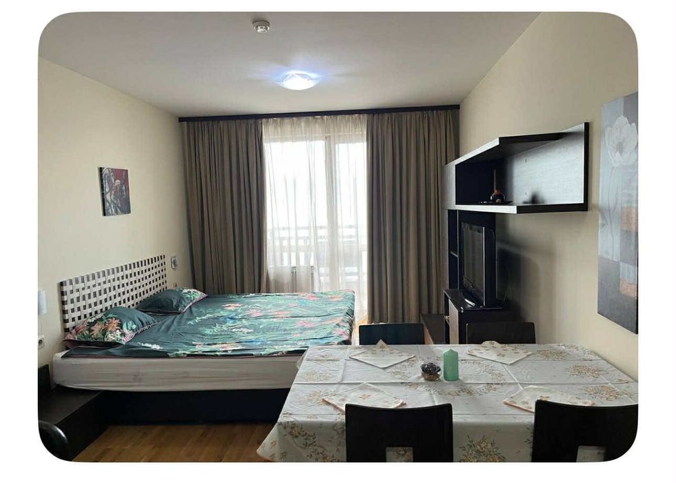 Дава се под наем Едностаен апартамент в Банско - 43 кв.м за 248.88 € - Снимка #1