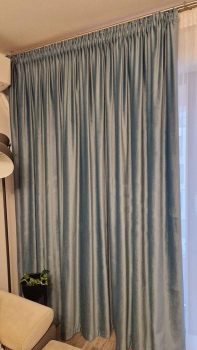 Draperie blackout din catifea
