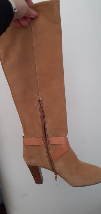 Cizme piele întoarsa