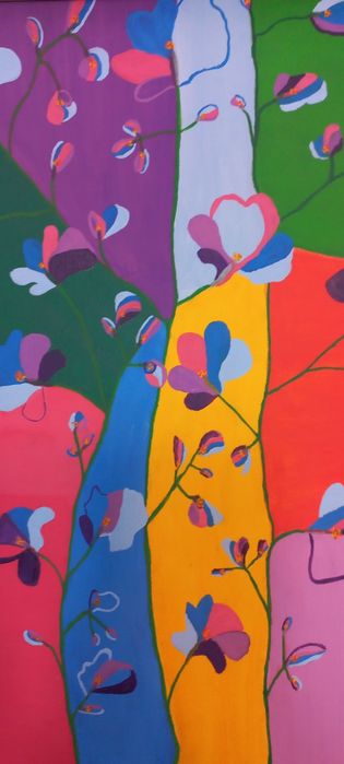 Tablou handmade,Bloom flowers