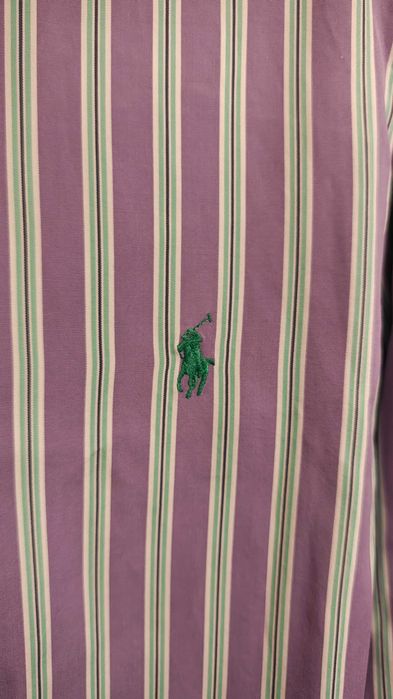 Camasa Polo Ralph Lauren - Marime M - mov in dungi