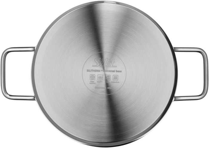 WMF Комплект качествени съдове за готвене от 3 части със стъклен капак