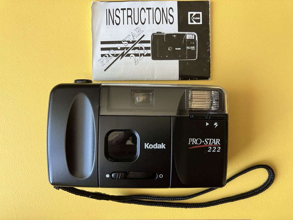 Ретро лентов фотоапарат Kodak Pro-Star 222 (Отлично състояние + Оригинални документи от 1996 г.)
