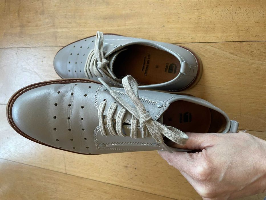 Кожени обувки G-STAR RAW, размер 37