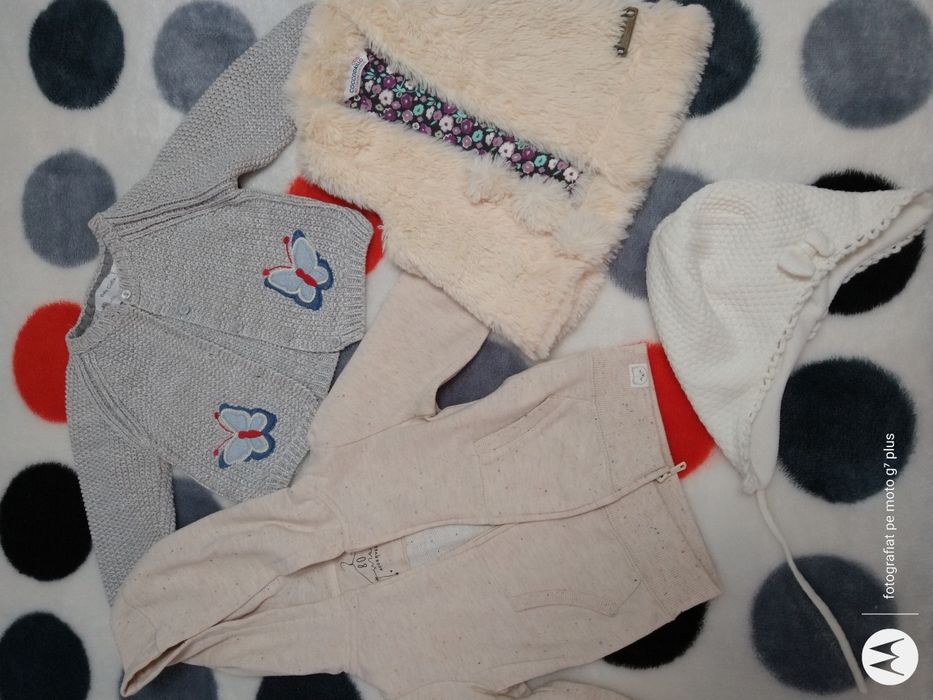 Lot hăinuțe primăvară-toamnă, fetițe, Zara,H&M, Coccodrillo,80cm