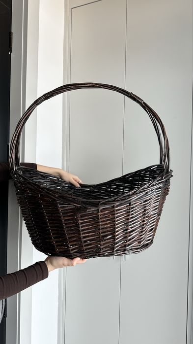 Корзина большая коричневая