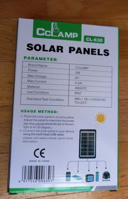 Panou solar,baterie solara.