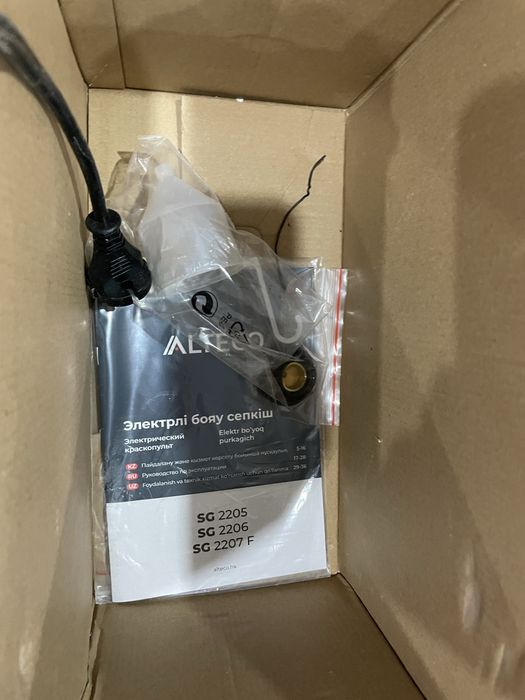 Продам краскопульт Alteco новый