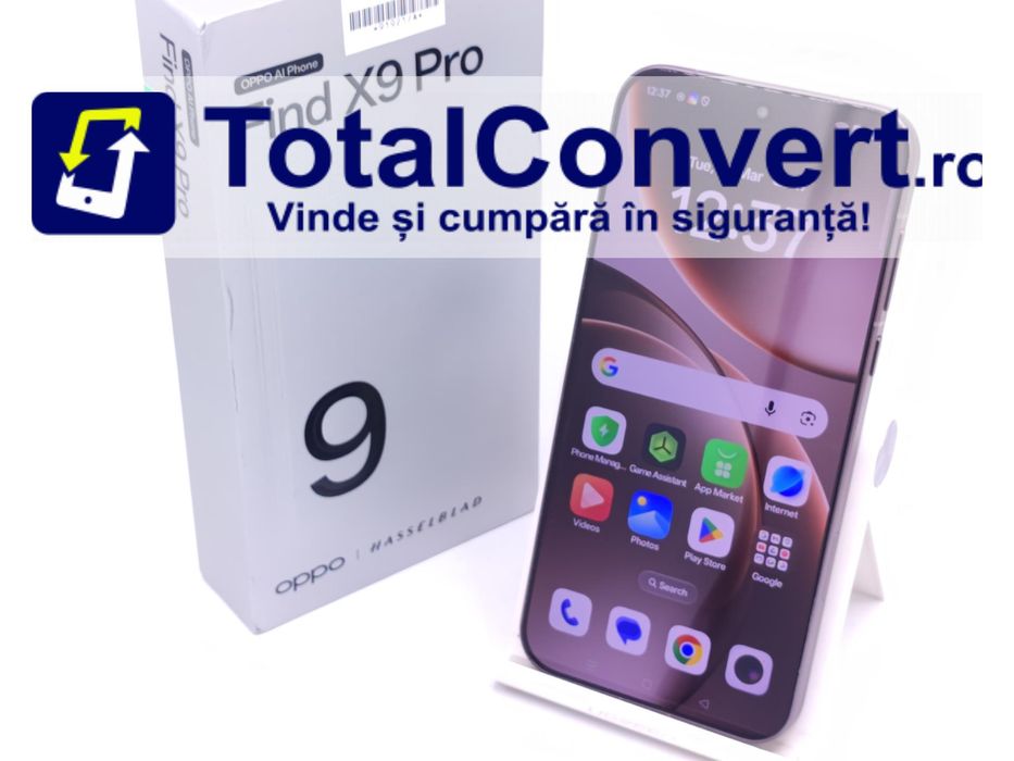 Oppo Find X9 Pro 512GB Titanium Charcoal, Garantie 24 luni | #D91921