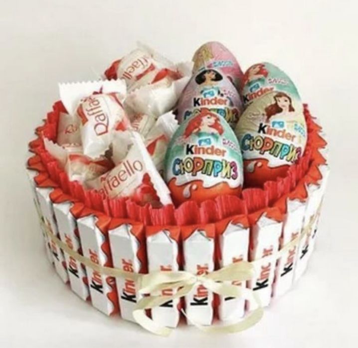 Торт из киндеров