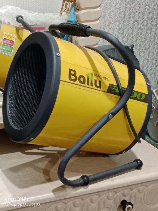 Теплые пушки и обогреватель