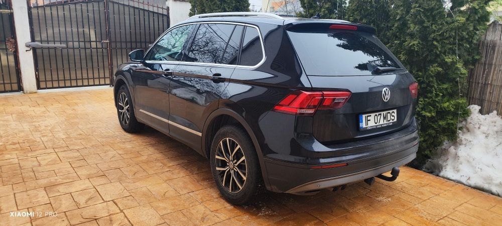 Volkswagen Tiguan 2.0 TDI, 2017, fără accidente, dotări premium, stare