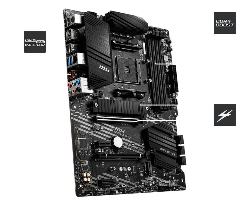 Ryzen 7 5700x MSI B550