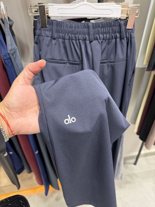 Pantaloni Alo material superb Bleumarine S M L