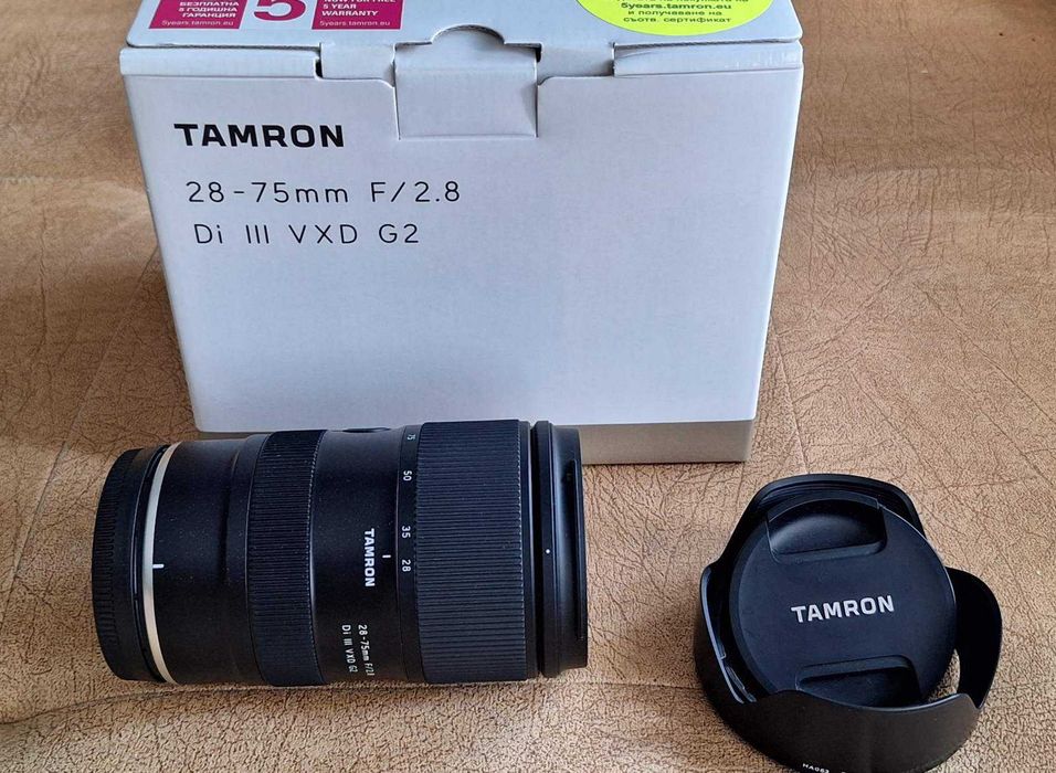 Обектив Tamron 28-75mm f/2.8 Di III VXD G2 за Nikon Z