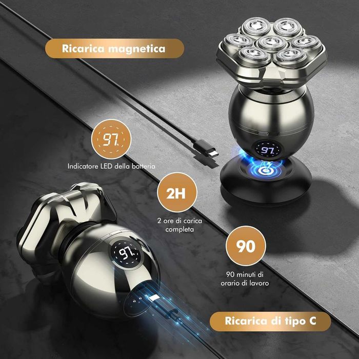 Aparat de ras electric magnetic 7D