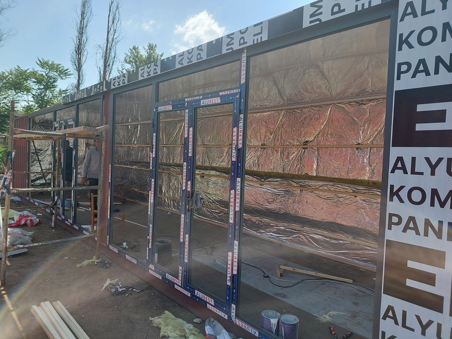 Kantiner domik жилой душ туалет будка дуконлар тайёрлаймиз