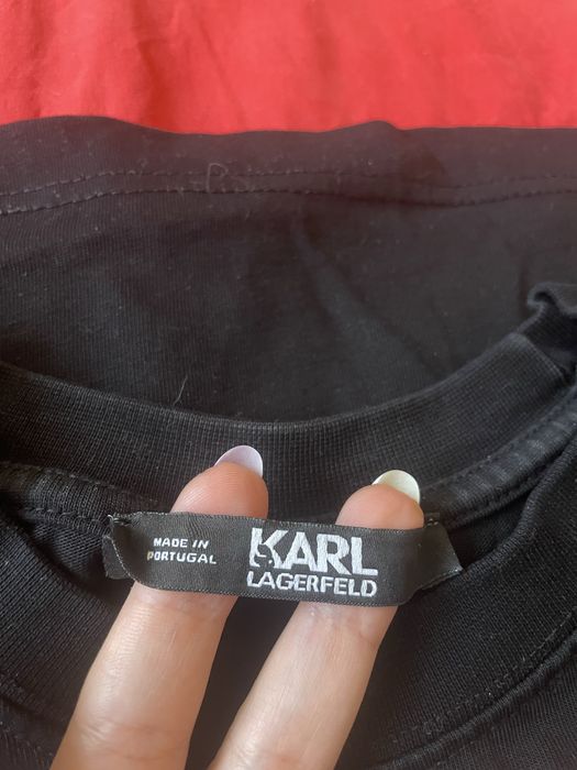 Тениска на KARL LAGERFELD