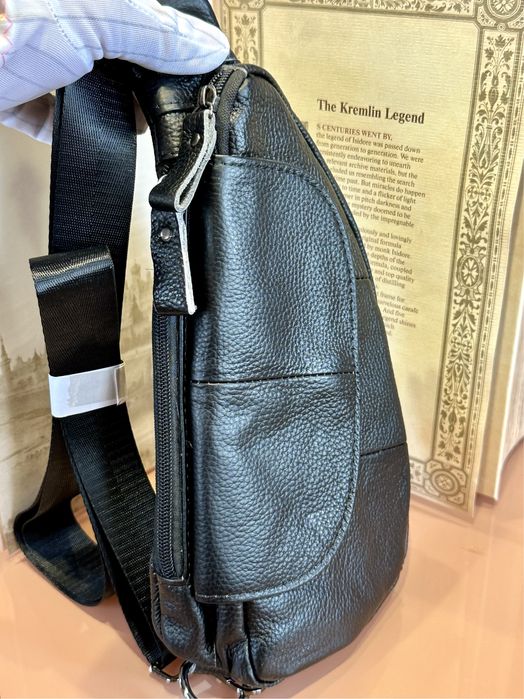 Мъжка чанта, раница ЕСТЕСТВЕНА КОЖА