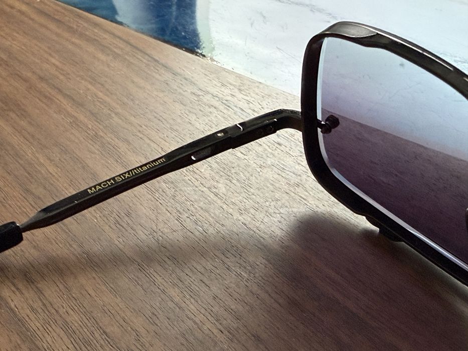 Оригинални нови слънчеви очила Dita Mach Six Black Iron
