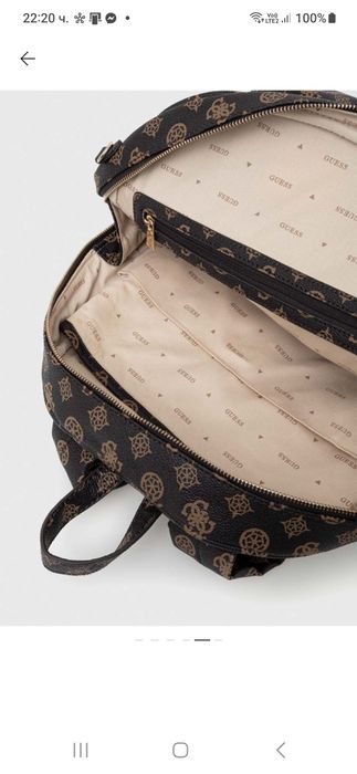 Раница Guess,нова ,с отделение за лаптоп!