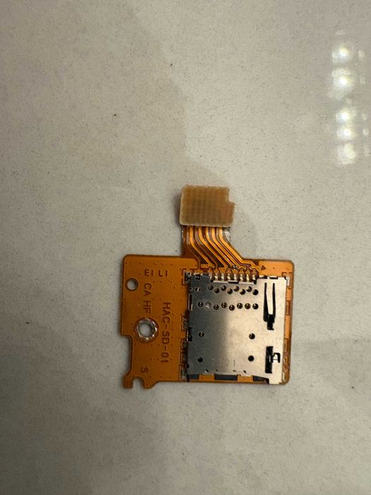 Slot card MicroSD/tf hac-SD-01 pt Nintendo Switch piesă funcțională