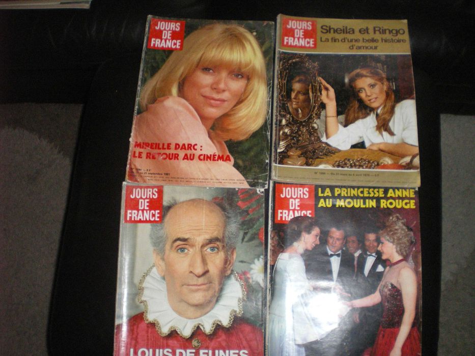 Vand/ schimb reviste Jours de France, Marie Claire cu reviste Pif.