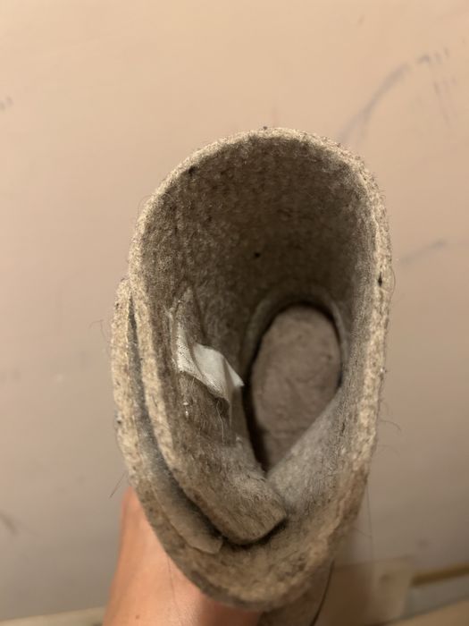 Детские валенки серые