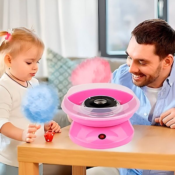 Машина за здравословен памук Cloud cotton, червен, бял, син цвят