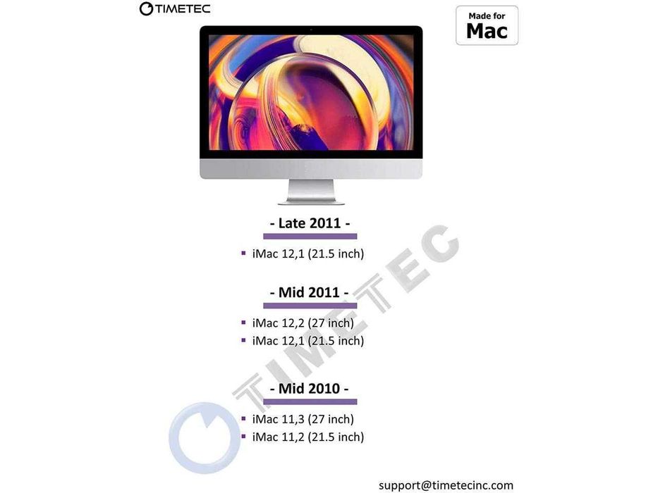 NOU Kit MEMORII PREMIUM ptr MAC LAPTOP Timetec 2x4GB 1333 MHz 1.5V CL9