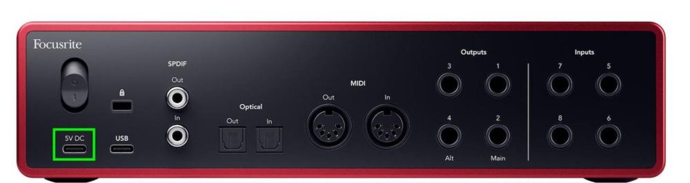 Focusrite Scarlett 18i16 аудио интерфейси (4th Generation)