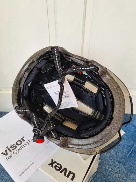 Casca bicicleta Uvex Rush visor noua