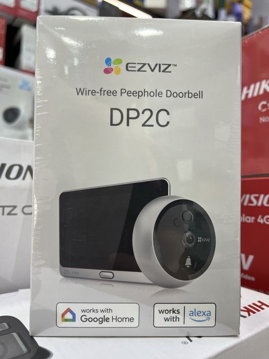 Домофон видеоглазок для двери.  CS-DP2C