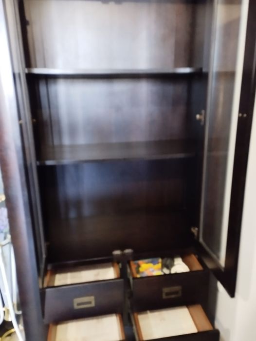 Mobilă living din lemn masiv