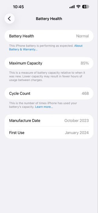 Iphone 15 pro max 256 g