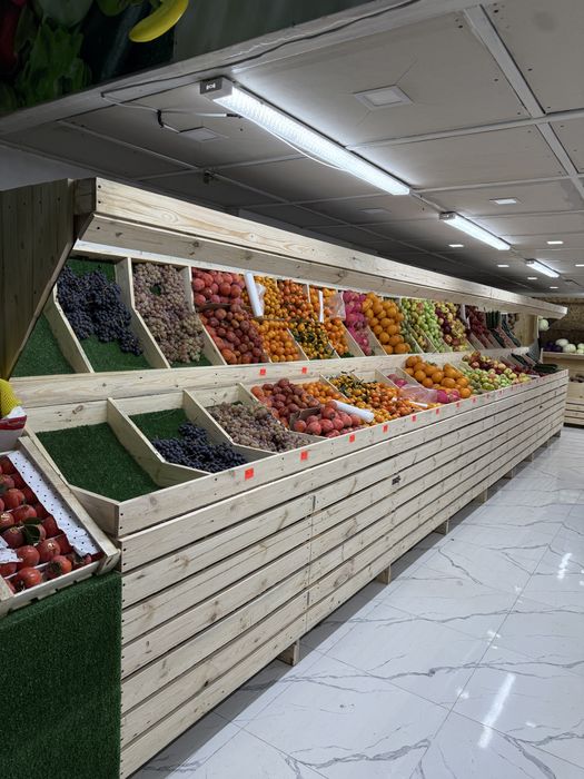 Овощные полки стеллажи