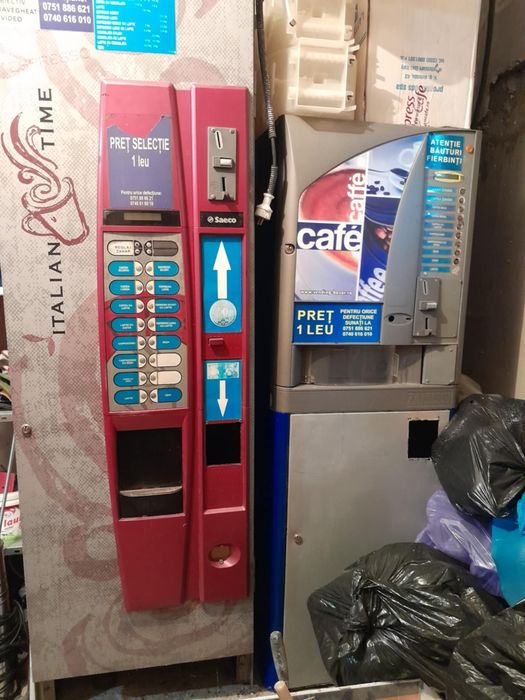 Vând încasatoare bancnote și piese aparate cafea