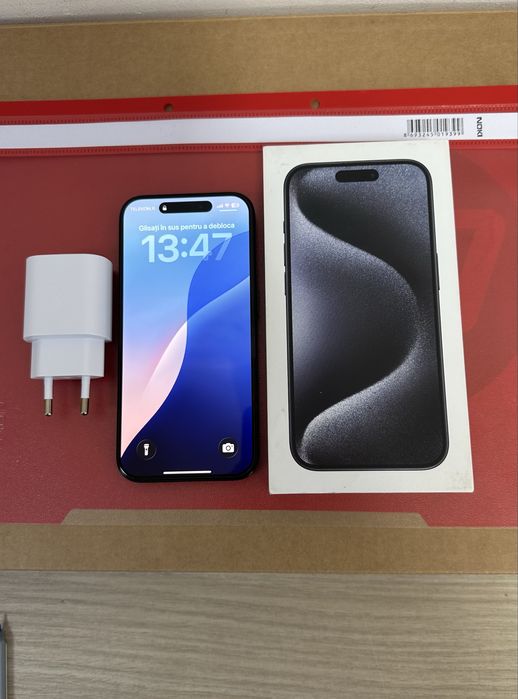 iPhone 15 Pro impecabil/FullBox